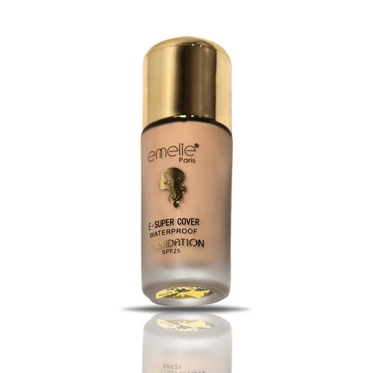 emelie Paris E-Super Cover Waterproof Foundation | SPF 25