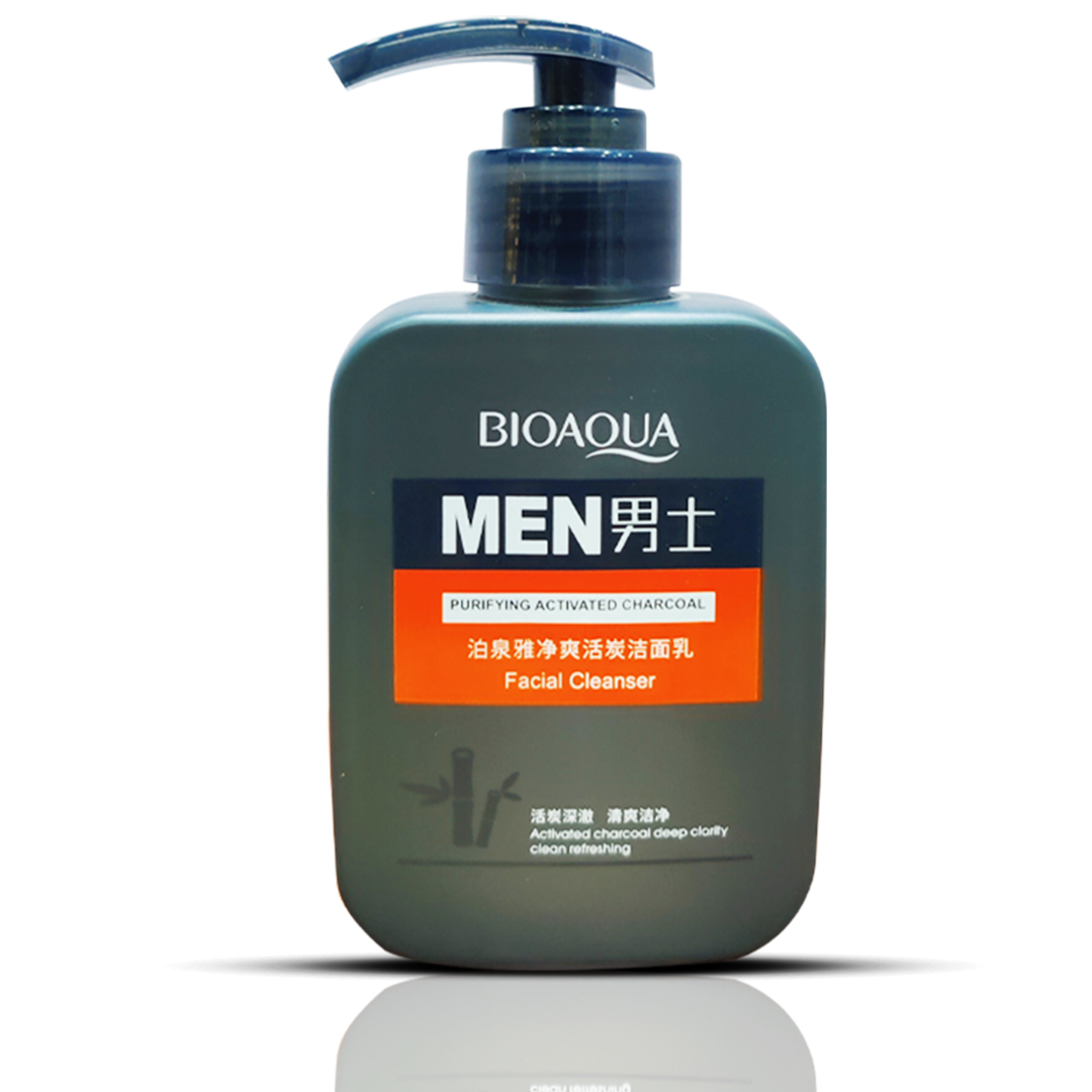 BioAqua Men Activated Charcoal Facial Cleanser