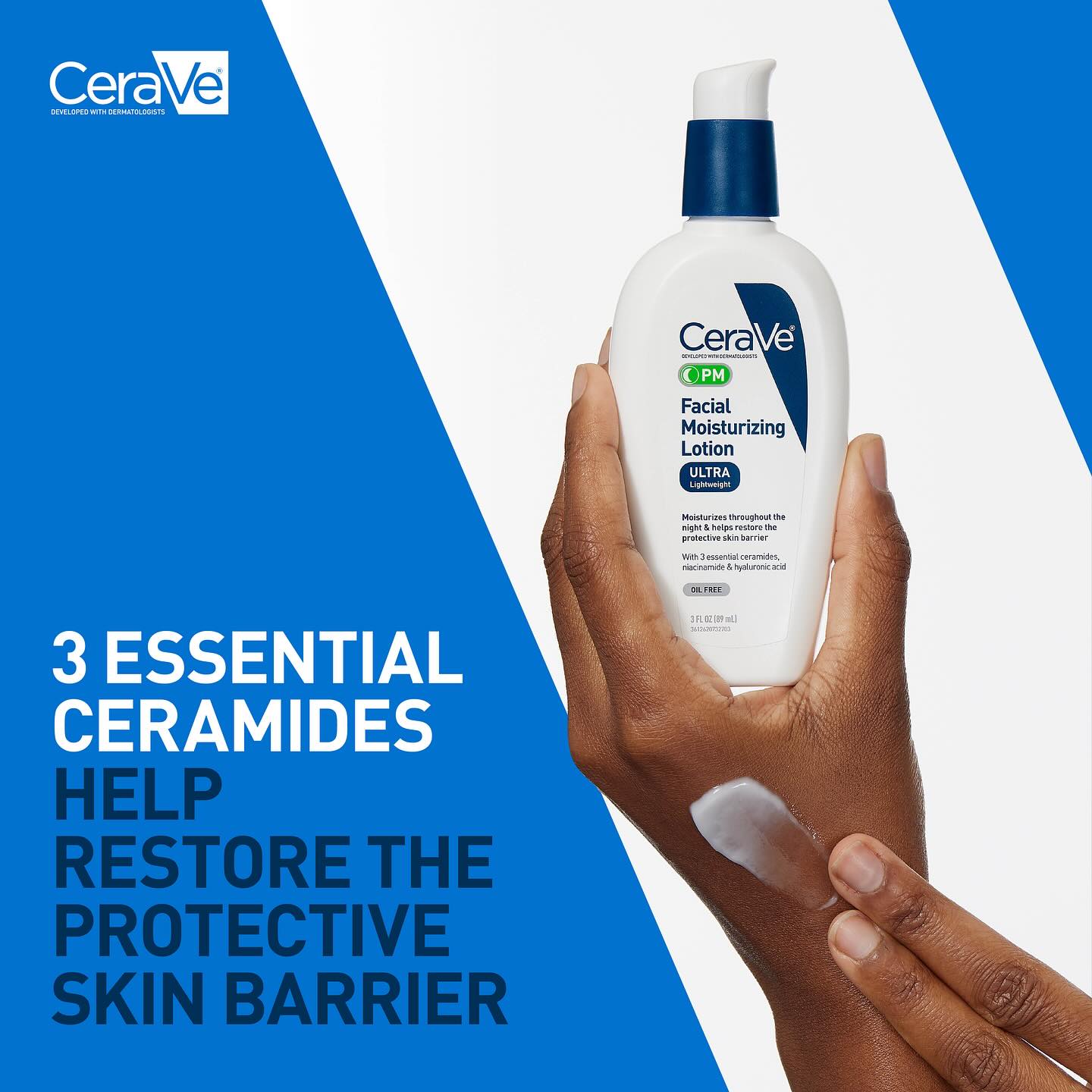 CeraVe PM Facial Moisturizing Lotion