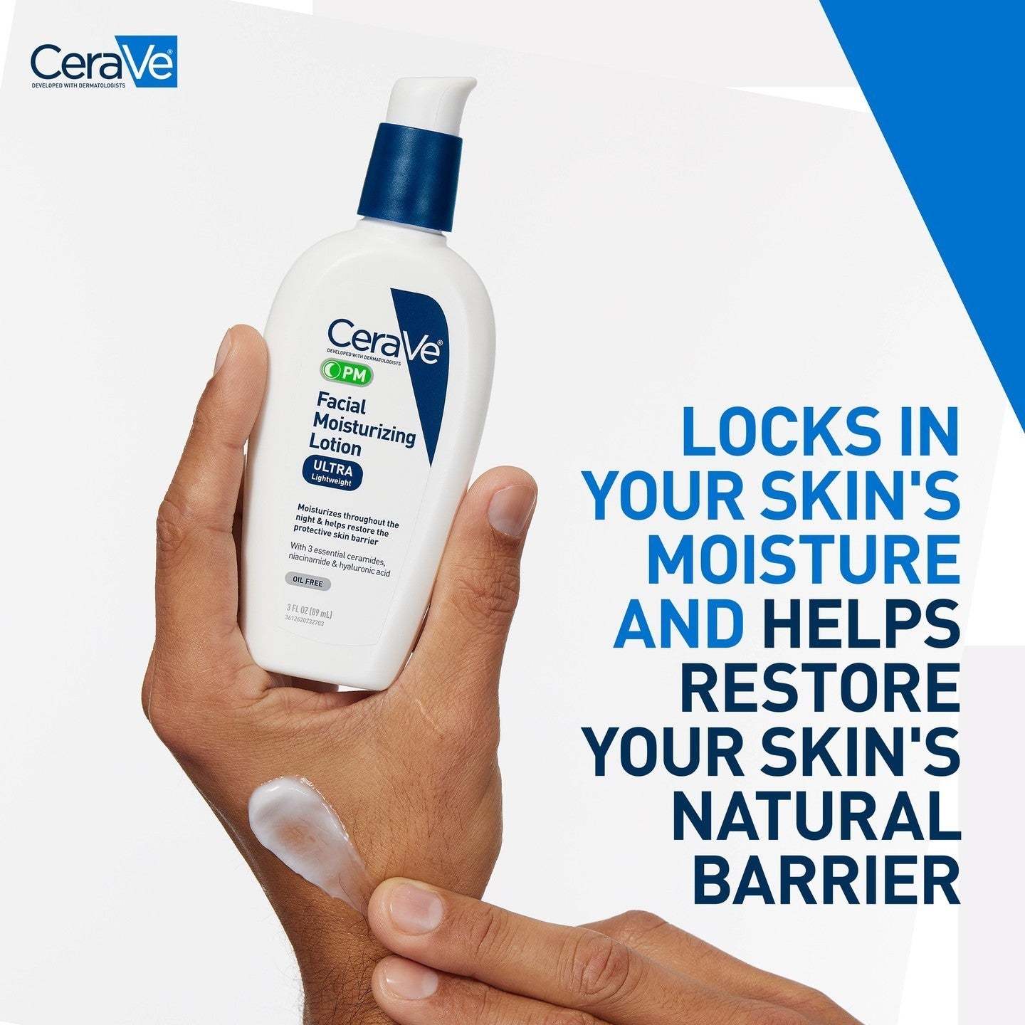 CeraVe PM Facial Moisturizing Lotion