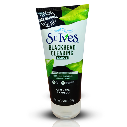 ST.Ives Blackhead Clearing Green Tea Scrub